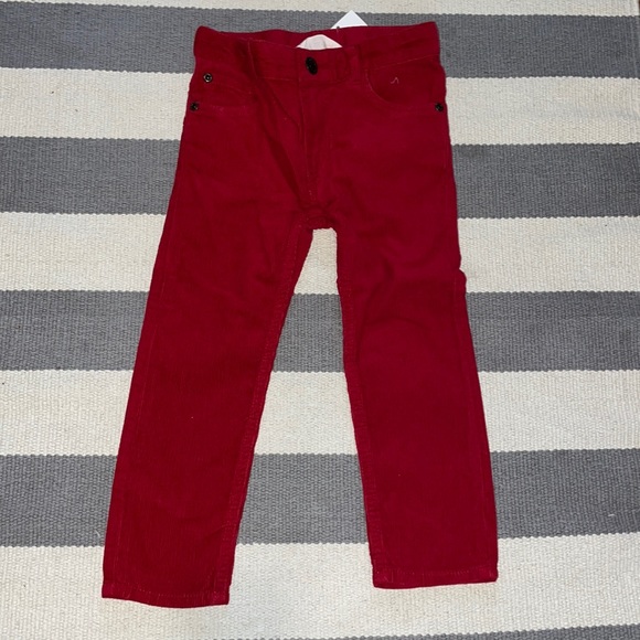 H&M Other - H&M corduroy pants 1.5-2y red new w tags